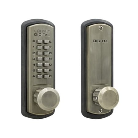 Lockey Mechanical Keyless Combination Passage Knob Lock Single Combination Oil Rubbed Bronze 3830-OB